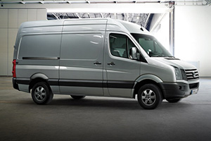 Extérieur du VW Crafter Van