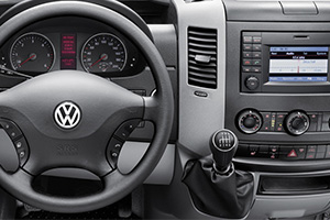 Intérieur du VW Crafter Van