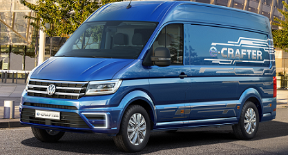 L'utilitaire électrique de VW, l'e-Crafter, disponible à Namur et à Charleroi