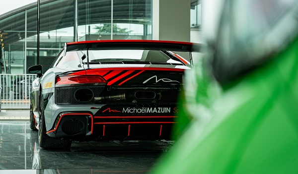 Audi R8 LMS GT4 dans votre garage entre Namur et Charleroi