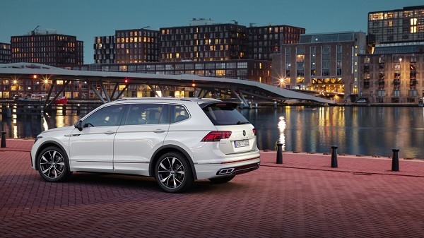 Le nouveau Tiguan Allspace restylé entre Namur et Charleroi