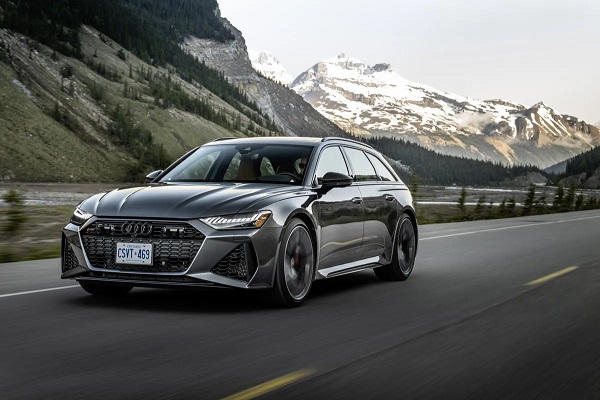 Audi RS 6 Avant entre Namur et Charleroi