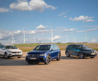 Trois Volkswagen Tiguan