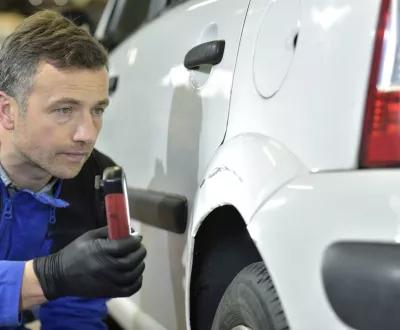 griffe rayure carrosserie Namur Charleroi