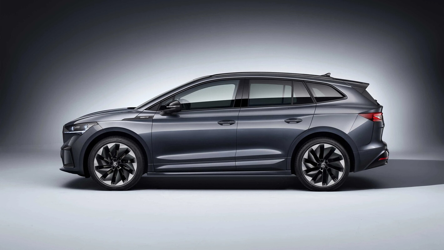 skoda enyaq sportline iv électrique